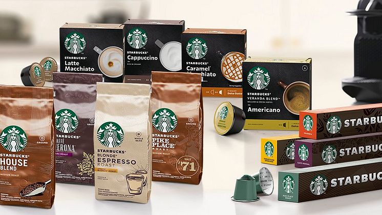 Nestlé julkisti uuden Starbucks-tuotevalikoimansa  