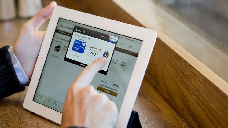 Digitales Bezahlen mit dem Tablet