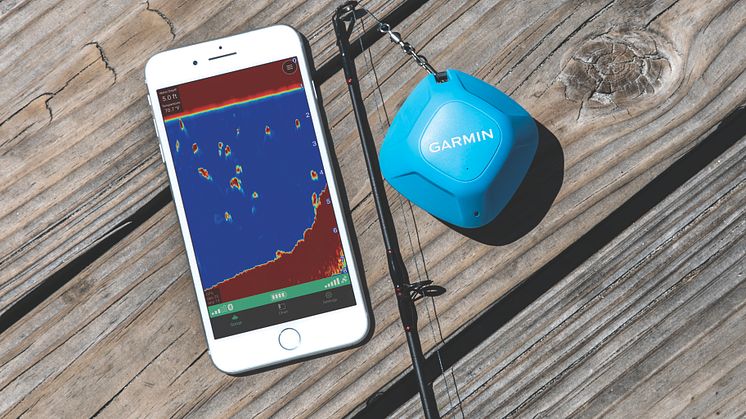 Garmin tuo kaikuluotaimen mobiililaitteeseen, jotta kalojen nappaaminen olisi helpompaa  – myös ilman venettä.