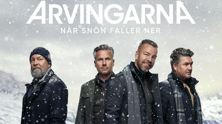 ​Arvingarna släpper julalbumet ”När snön faller ner” nu på fredag