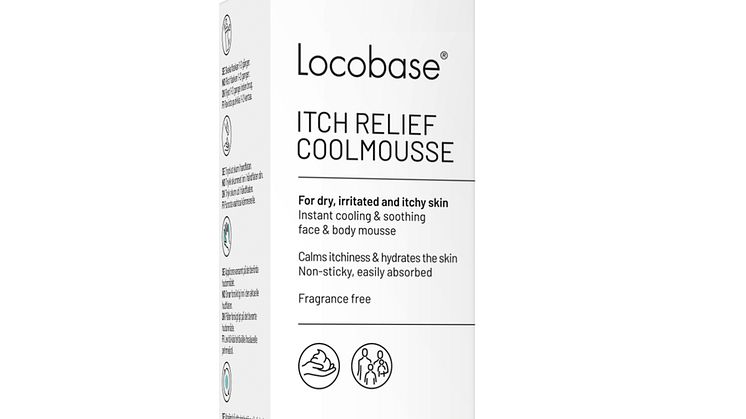 Locobase Itch Relief Coolmousse 100 ml_förpackning