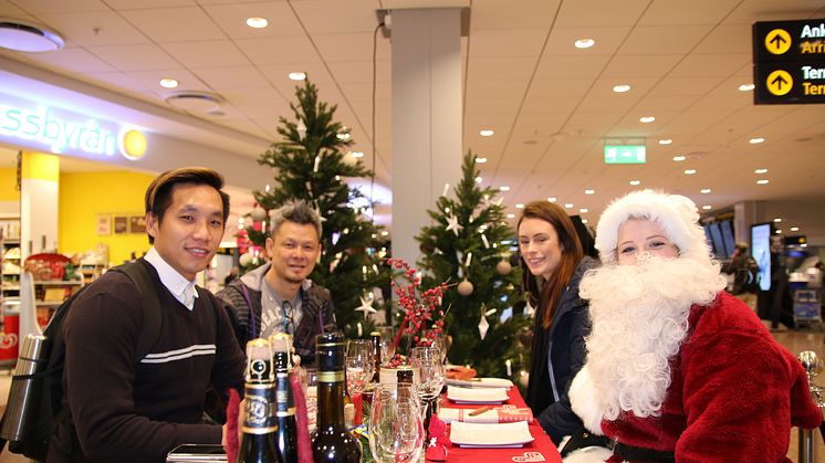 Swedish Santa to welcome international visitors at Stockholm Arlanda 