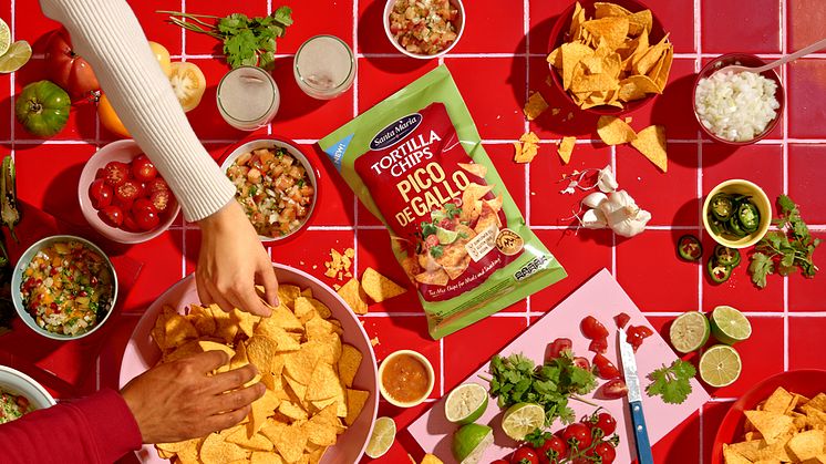 Santa Maria lanserar tortillachips med ikonisk smak - i begränsad upplaga