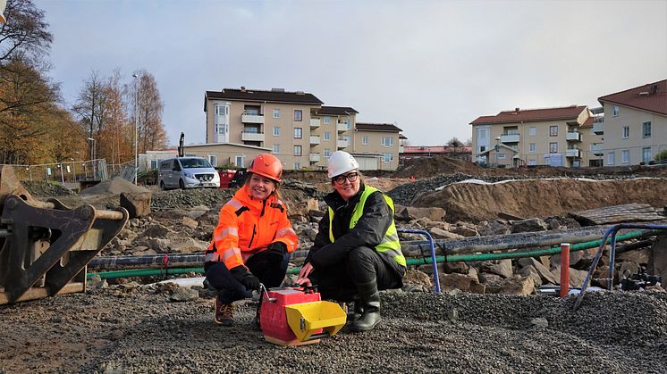 ByggArvid bygger nytt bostadsområde i Ulricehamn – invigde med ett första sprängtag