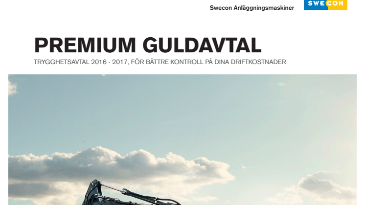 Swecon Premium Guldavtal 2016-2017