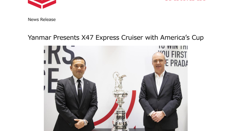 Yanmar Presents X47 Express Cruiser with America’s Cup