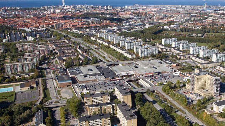 Tryggare och bättre vägar runt Rosengård centrum