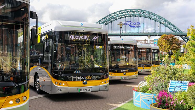 Go North East leading the way on electric buses