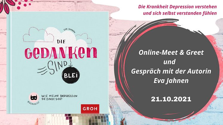 Online-Meet & Greet und Gespräch mit der Autorin Eva Jahnen im Mental Health Café München