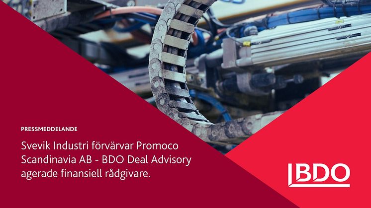 BDO Deal Advisory finansiell rådgivare