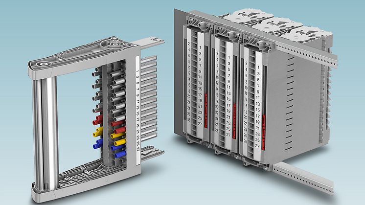 Modular FAME plug-in test system for 19" module carriers