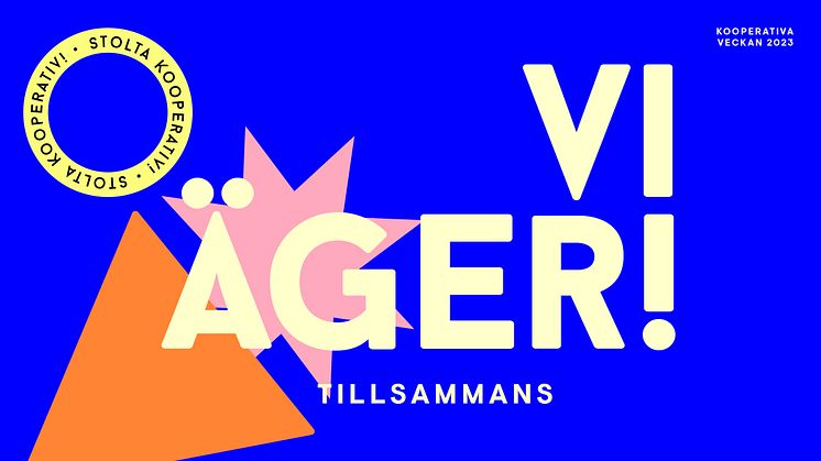 Nu firar Sveriges kooperativ tillsammans!