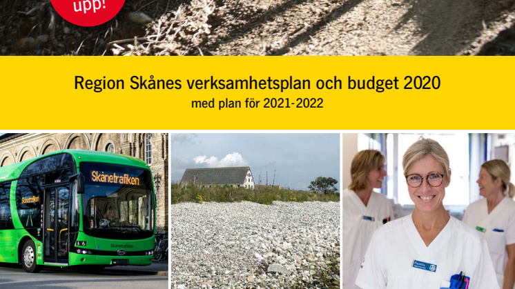 Budget för Region Skåne 2020 klubbad