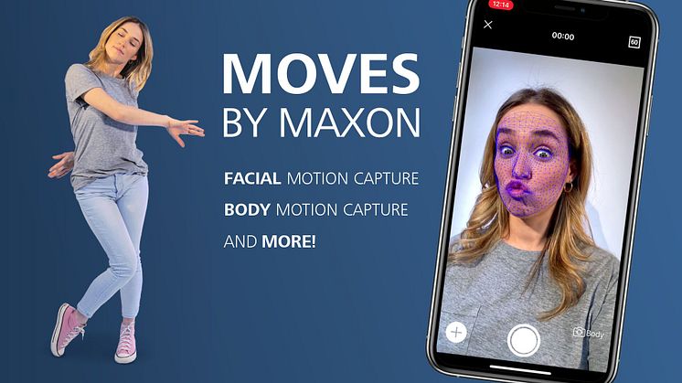 New app facilitates facial and body motion capture for C4D utilizing Apple’s AR-Toolkit.