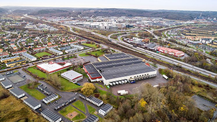 MatHems nya lager i Mölndal. Foto: Lokallotsen