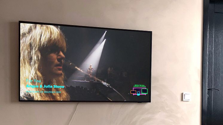 Konsertstreamingtjänsten lanserar Staccs TV och landar nytt avtal med Samsung TV Plus i Sverige