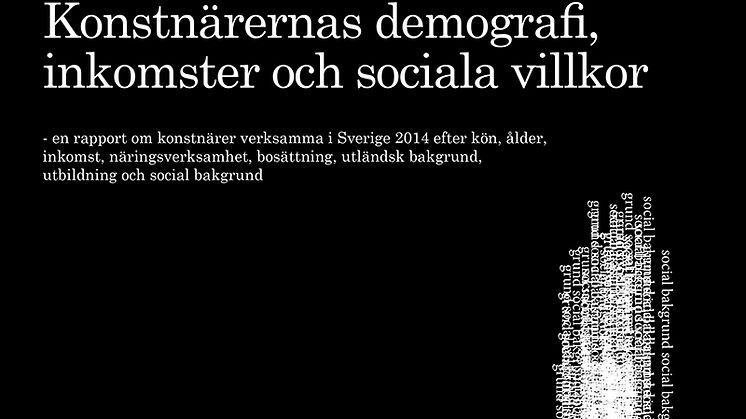 Konstnärer släpar efter i inkomstutvecklingen