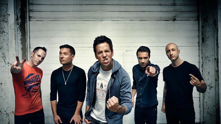 Simple Plan till Gröna Lund i sommar