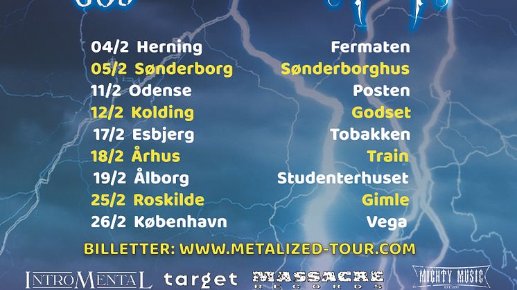 Den 26. februar opstiger Illdisposed, Vanir, Defacing God og Heidra fra helvede for at spidde Lille VEGA med skærende og brutale toner.