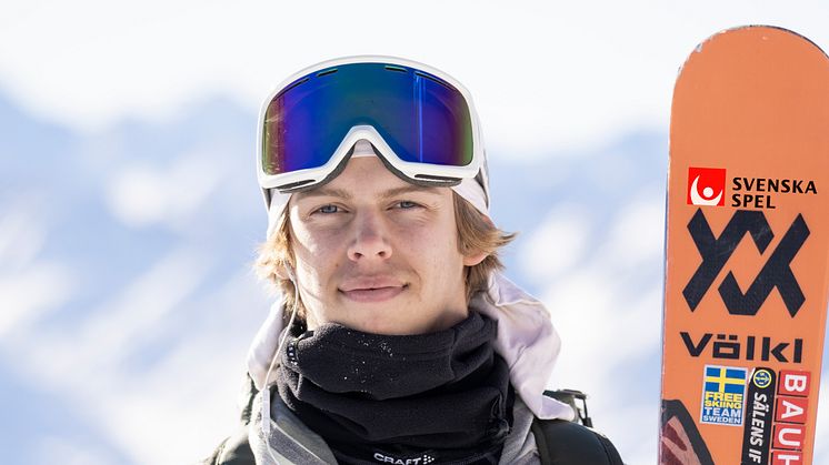 Freeskiåkaren Axel Burmansson