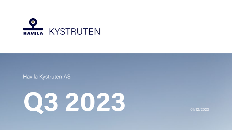 Havila Kystruten - Q3 2023