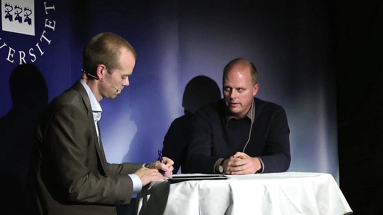 Mattias Lundberg intervjuar Professor Lars Nyberg på Psykologisk Salong den 4 oktober 2012 #psykologi #umu #umeå