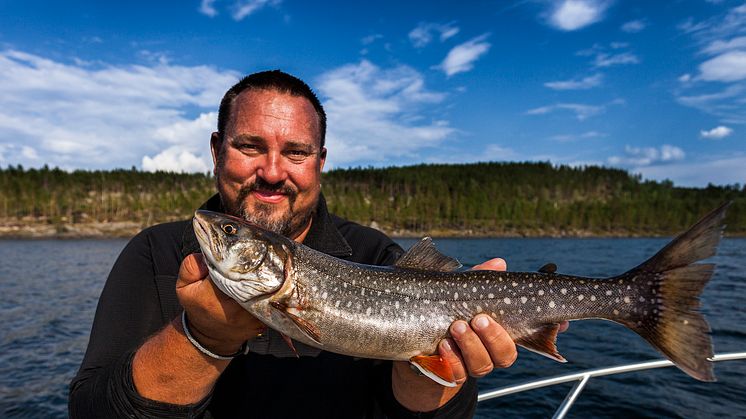 Båtsnack med sportfiskeguiden Johan Broman