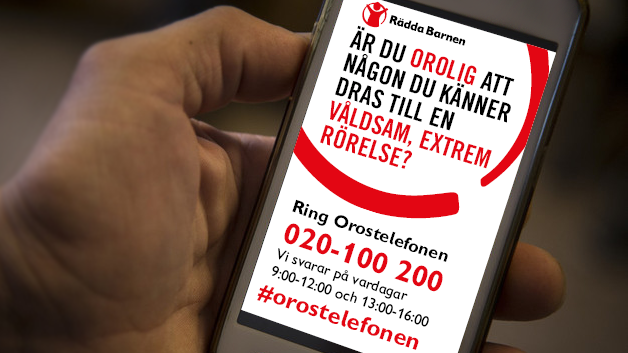 Idag öppnar Orostelefonen