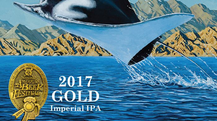 Manta Ray är namnet på Ballast Point Brewings guldvinnande dubbel-IPA.