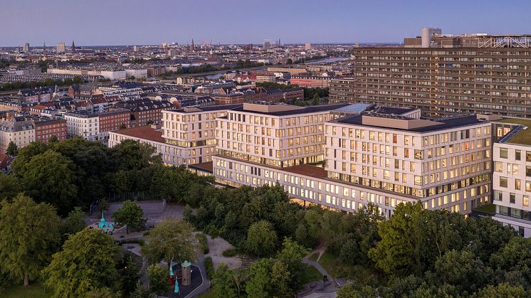 Nordfløjen, Rigshospitalet (Foto: Adam Mørk / LINK Arkitektur)