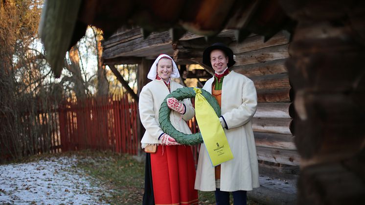 Elsa and Gustav are Vasaloppet's Kranskulla and Kransmas 2024