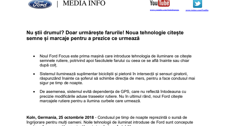 Nu știi drumul? Doar urmărește farurile! Noua tehnologie citește semne și marcaje pentru a prezice ce urmează