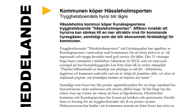 Kommunen köper Hässleholmsporten