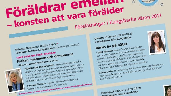 Bild på vårens program. Hela programmet finns bifogat som pdf-dokument.