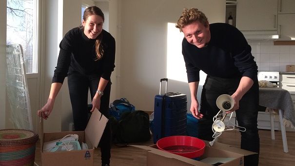 Premiärinflytt i Stena Fastigheters nya studentbostäder i Stockholm