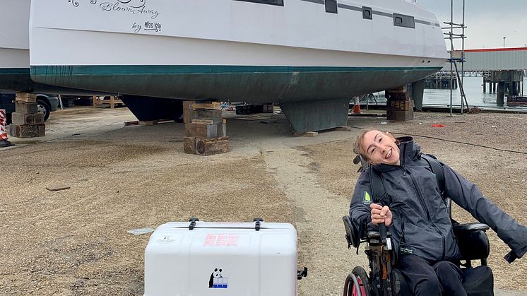 Fischer Panda UK has donated a generator to Natasha Lambert for her Atlantic crossing on catamaran 'Blown Away' later this year