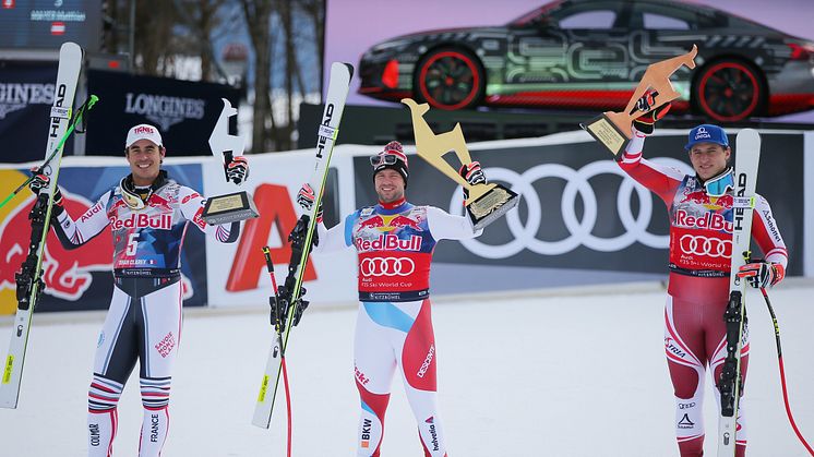 HEAD wins all three races on the Streif run in Kitzbühel