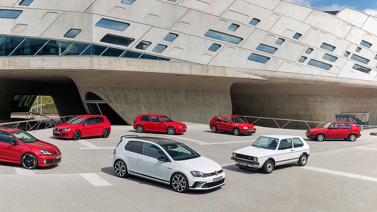 Wörthersee-träffen 2016: Golf GTI fyller 40 – Volkswagen firar med jubileumsmodell