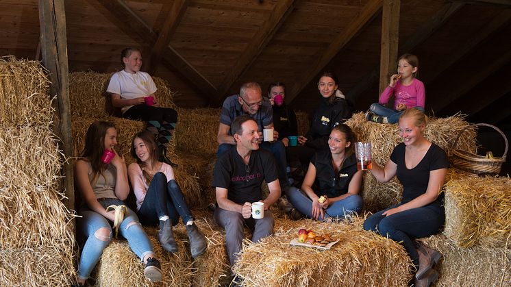 Ledarna på Solvalla är redo att lära ut mer om hästar och trav till alla åldrar. Foto: Lars Jakobsson. 