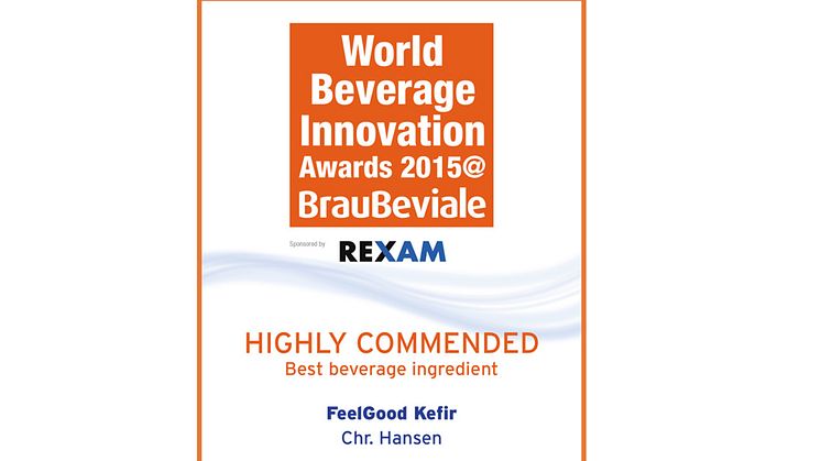 ​FeelGood Kefir “highly commended” at Beverage Innovation award show