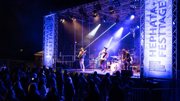 Live-Musik-Spektakel bei den Hephata-Festtagen 2019: Aufgrund der Corona-Pandemie sind solche Bilder in diesem Jahr nicht denkbar.