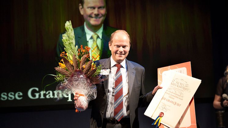 Lasse Granqvist, Sportjournalist - Lukas Bonniers Stora Journalistpris 2013