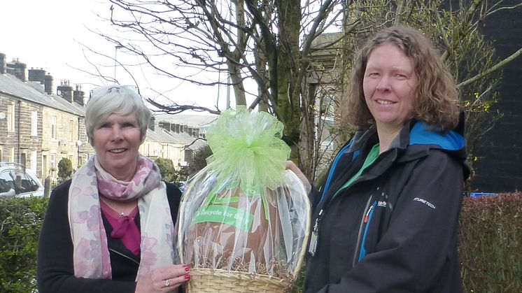 Recycle for Bury Easter egg winner