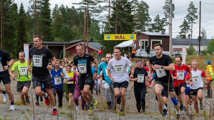 Terrengløpet TrysilMila ble arrangert for første gang i Østby, Trysil lørdag 14. august. Foto: Johan Andersson