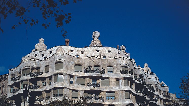 La Pedrera i Barcelona af Antoni Gaudí, Catalonien
