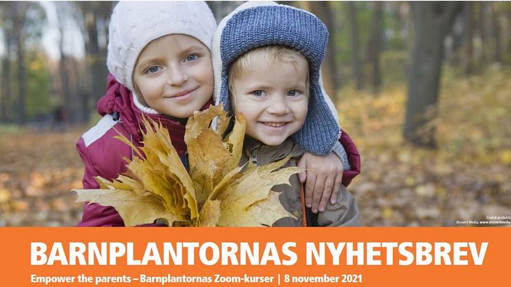 BARNPLANTORNAS NYHETSBREV november 2021