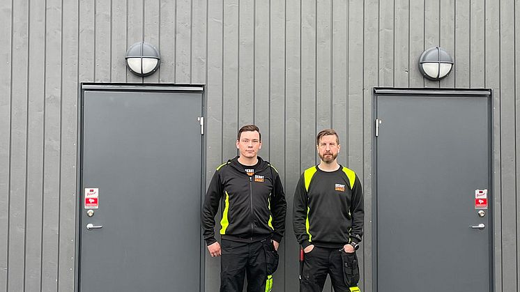 Eric och Timo öppnar porten till Uppsalas nya serviceinriktade återvinning - SkrotSmart