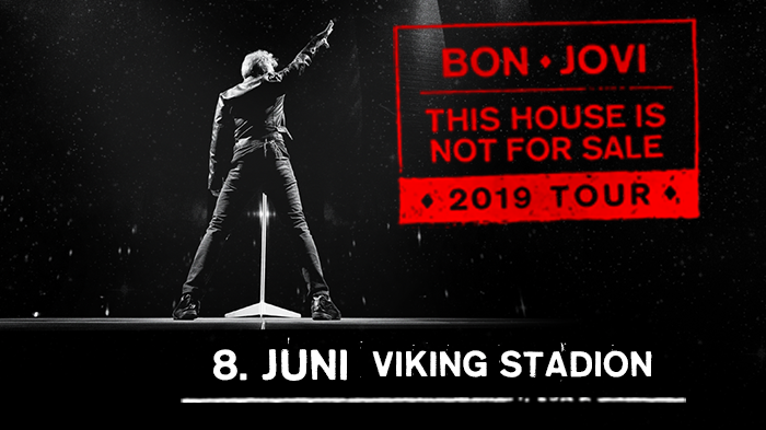 BON JOVI TIL STAVANGER FOR FØRSTE GANG!