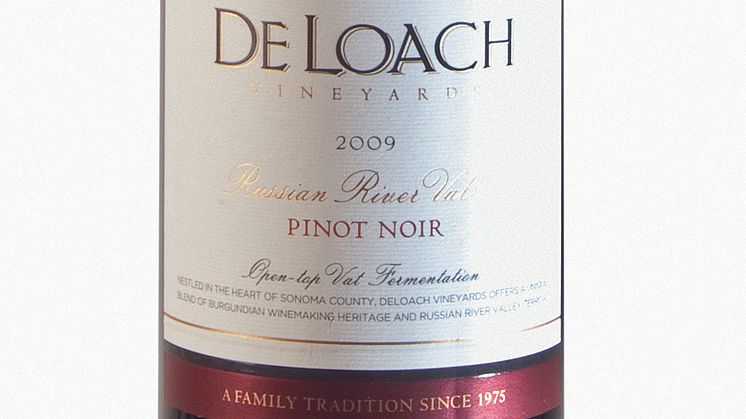 Ny lansering på systembolaget - DeLoach Russian River Pinot Noir