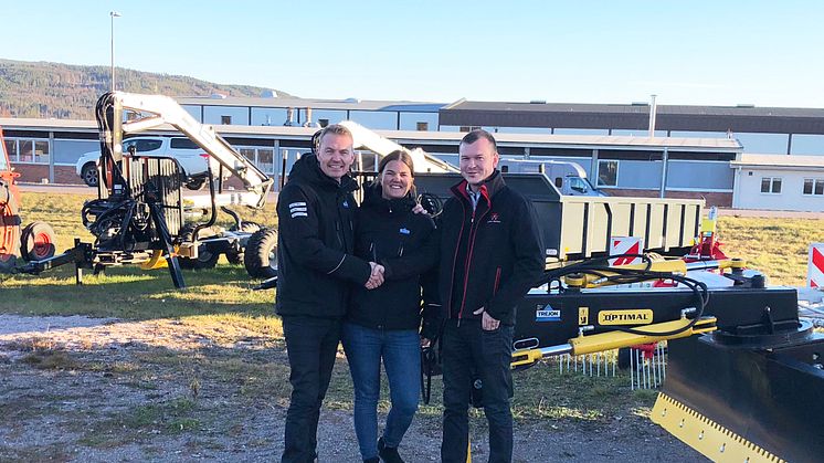 Henrik Johansson, Anna Johansson och Christian Eriksson. 